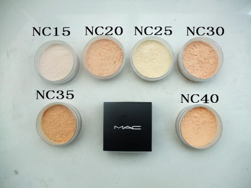 MAC Loose Powder Foundation 8G 0.28Oz 6 Colors Whole set